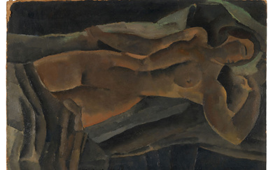 Rodolphe T. BOSSHARD 1889- 1960 Femme nue, allongée - circa 1920-1924