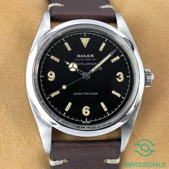 Rolex - Explorer « NO CROWN » - 5504 - Men - 1950-1959