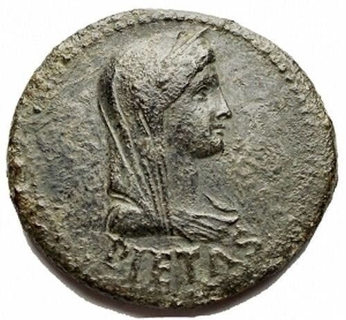 Roman Empire. Livia (Augusta, AD 14-29). Æ Dupondius