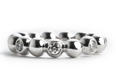 NOT SOLD. Ruben Svart: A diamond ring set with brilliant-cut diamonds weighing a total of...