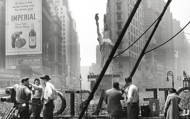 Ruth Orkin (1921-1985) V.E. Day, Times Square, NYC