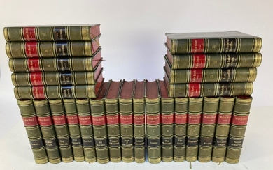 SCOTT, W. (Collected novels). Edinburgh, A. & Ch. Black, 1871-81. 25 vols., index in last...