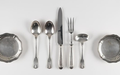 SEVEN CHRISTOFLE SILVER PLATED ITEMS