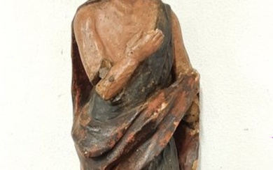 Sculpture, San Giovanni Battista - 48 cm - Wood
