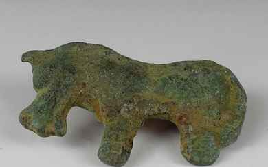 Scythian Bronze Horse applique - (1)