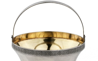 Silver sugar bowl with handle, 3rd Tallinn Jewelry Factory. 1970-80