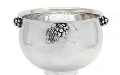 Silverware Bowl GEORG JENSEN, bowl, sterling silver, no 782, dec...