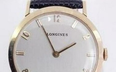 Solid 14k LONGINES Winding Watch c.1960s Cal 19.4 Ref