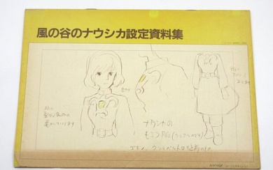 Studio Ghibli Nausicaa of the Valley of the Wind スタジオジブリ 風の谷のナウシカ - 1 Character model sheets 設定資料集 - Tokuma Shoten Publishing Co., Ltd.（徳間書店）HAYAO MIYAZAKI（宮崎駿） Animage Appendices アニメージュ Japan - 1984