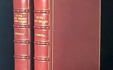 Sylvie and Bruno [and] Sylvie and Bruno Concluded. Inscribed by the Author. Bayntun Bindings.