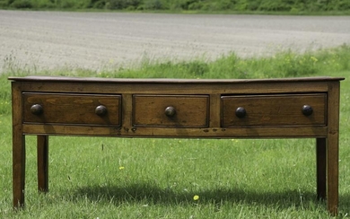 THREE DRAWER CONSOLE TABLE