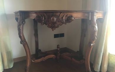 Table (1) - Wood - 19th century