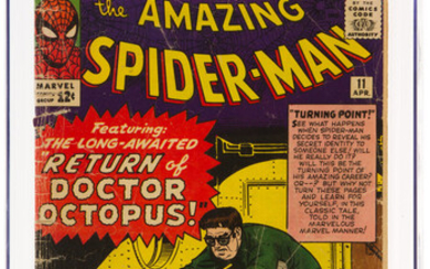 The Amazing Spider-Man #11 (Marvel, 1964) CGC GD 2.0...