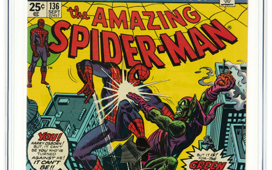 The Amazing Spider-Man #136 (Marvel, 1974) CGC NM/MT 9.8...