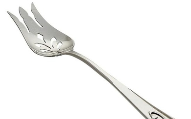 The Kalo Shop pierced serving fork, #25