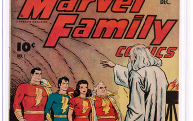 The Marvel Family #1 (Fawcett Publications, 1945) CGC FN/VF...
