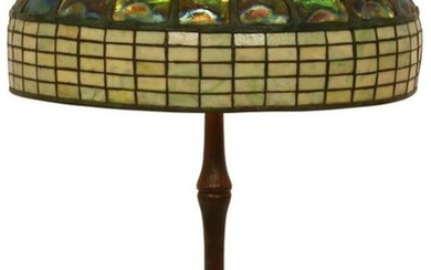 Tiffany Studios Turtleback Table Lamp