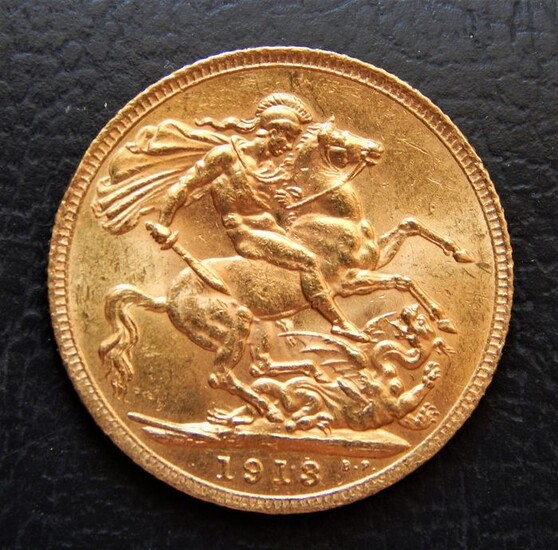 United Kingdom - George V - Sovereign 1913 - Gold