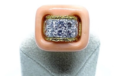Van Cleef & Arpels - 18 kt. Gold - Ring - 0.60 ct Diamond