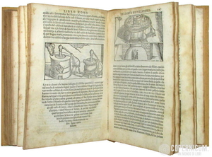 Vannoccio Biringuccio - Pirotechnia li diece Libri della Pirotechnia (Alchimia e Metallurgia) - 1558/1559