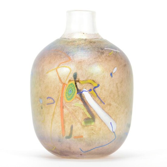 Vase, Signed Kosta Boda #48280 Art Glass