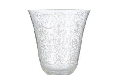 Vase en cristal Baccarat, modèle Michelangelo, h. 17 cm