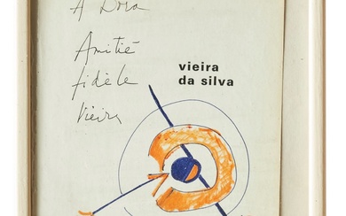 Vieira da Silva (1908-1992), Portuguese Watercolour and ink 'A...