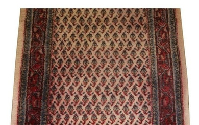 Vintage Bidjar Carpet 19' Hallway Runner
