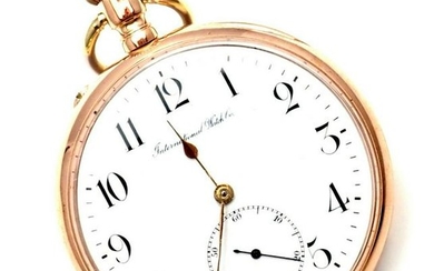 Vintage IWC International Watch Company 18k Rose Gold