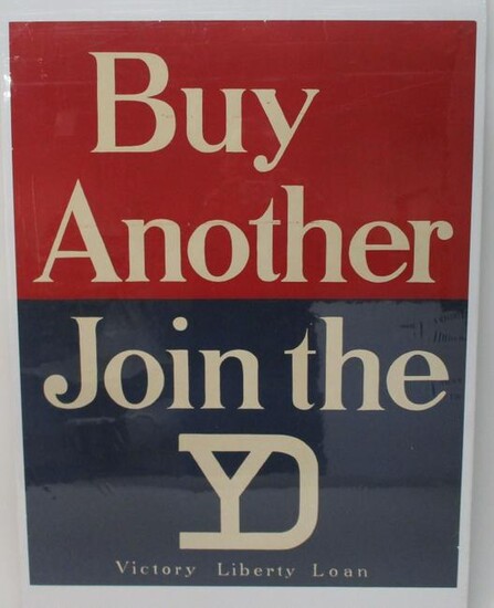 WWI US VICTORY LIBERTY LOAN YD (YANKEE DIV) POSTER