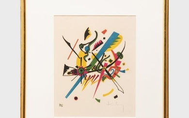Wassily Kandinsky (1866-1944): Kleine Welton I (Small W