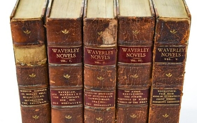 Waverly Novels, Sir Walter Scott, in 5 Volumes