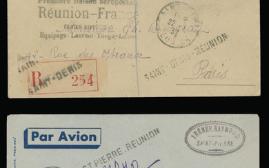 Worldwide Air Post Stamps and Postal History - French Colonies...