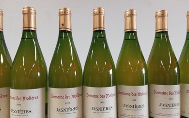 12 bouteilles de Domaine des Molières. 1999.... - Lot 66 - Enchères Maisons-Laffitte