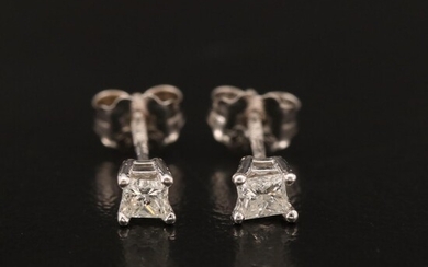 14K 0.19 CTW Diamond Stud Earrings