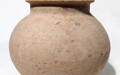 An elegant ovoid jar from the Holy Land