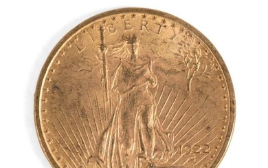 1922 SAINT-GAUDENS $20 GOLD COIN