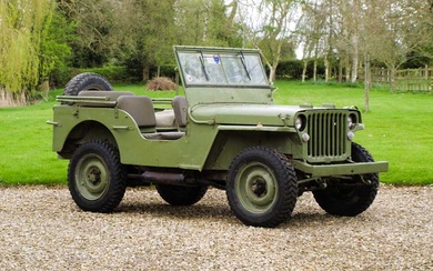 1944 Ford GPW Jeep No Reserve