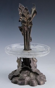 19th C English Sterling Silver Epergne Centerpiece