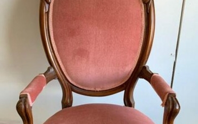 19th C. Victorian Gentleman's Chair