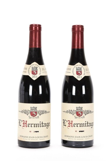 2 B L'HERMITAGE Rouge (e.a.) Jean-Louis Chave...