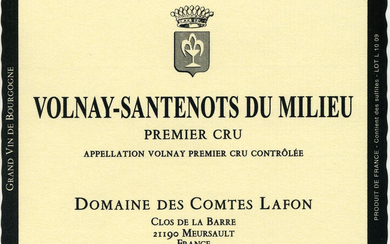2005 Volnay, Santenots du Milieu, Comtes Lafon