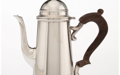 25066: A George Gebelein Lighthouse Form Silver Coffee