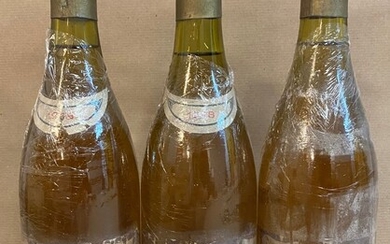 3 bouteilles BÂTARD-MONTRACHET, Janniaux...
