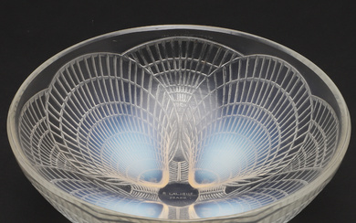 3293966. RENE LALIQUE GLASS BOWL - COQUILLES.
