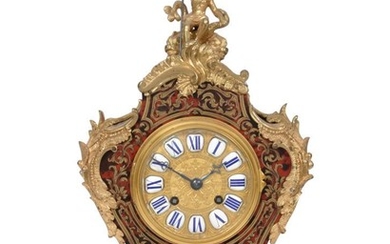 A French ''Boulle'' Striking Mantel Clock, signed Payne Et Co,...