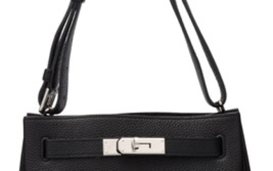Hermès 26cm Black Togo Leather So Kelly Bag with...