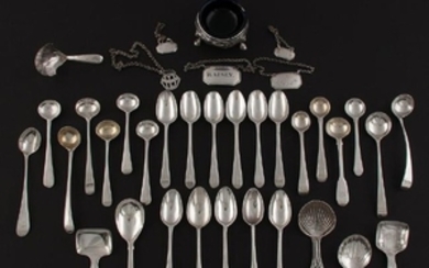 18th-19th Century British Sterling Flatware and