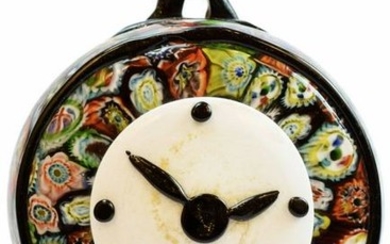 1950 Murano glass decorative Clock