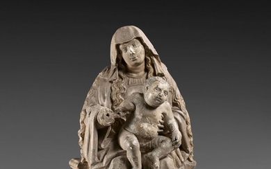 Allemagne du Sud, première partie du XVIe siècle La Vierge à l'Enfant